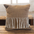 Pillow with Fringes Indian Pillows - Pouf - Floor Cushions