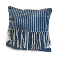 Pillow with Fringes Indian Pillows - Pouf - Floor Cushions