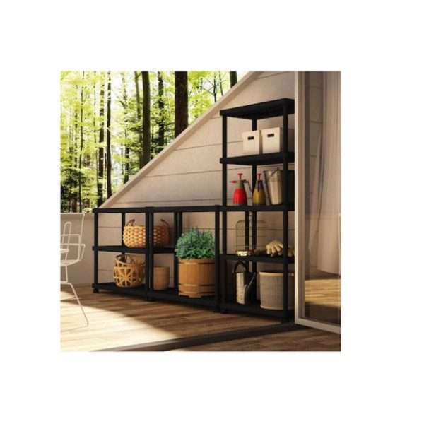Plastic Rack with 3 Shelves Garden Accessories Plastic Rack with 3 Shelves Garden Accessories