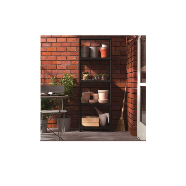 Plastic Rack with 4 Shelves Garden Accessories Plastic Rack with 4 Shelves Garden Accessories