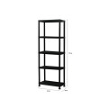 Plastic Rack with 5 Shelves Shelves Plastic Rack with 5 Shelves Shelves