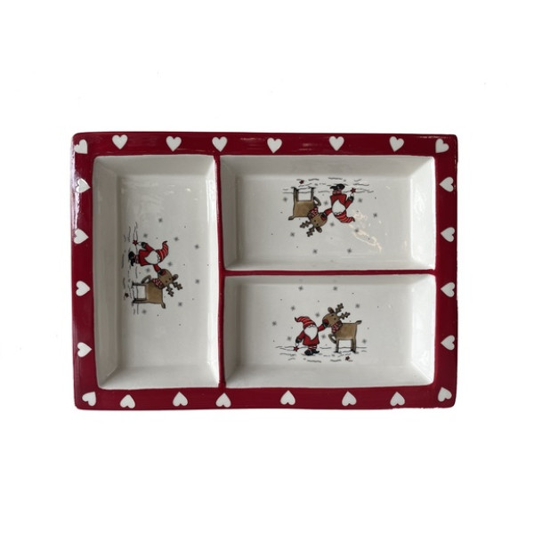 Platter xmas square CHRISTMAS DECORATION Platter xmas square CHRISTMAS DECORATION