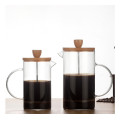 Plunger Coffee Maker with Wooden Lid 600ml Kitchen Tools Plunger Coffee Maker with Wooden Lid 600ml Kitchen Tools