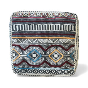 Pouf Cushion “Bohemian” Pillows - Pouf - Floor Cushions