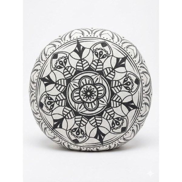 Pouf Cushion “Mandala” B Pillows - Pouf - Floor Cushions Pouf Cushion “Mandala” B Pillows - Pouf - Floor Cushions