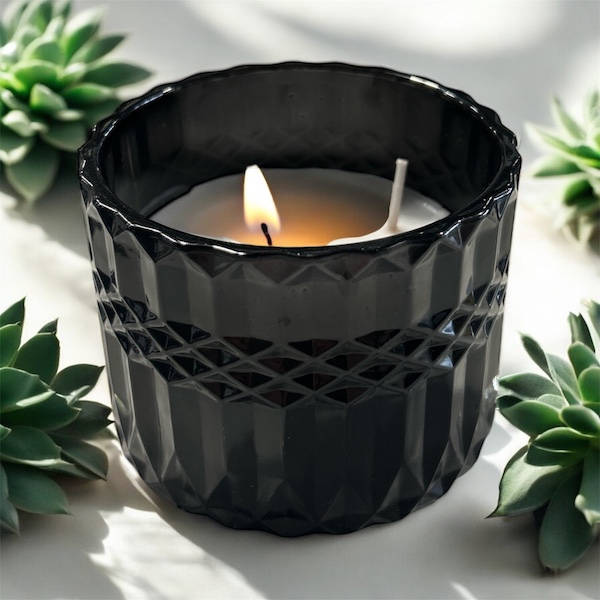 Scented Candle “Diamond” GREY Decoration Items