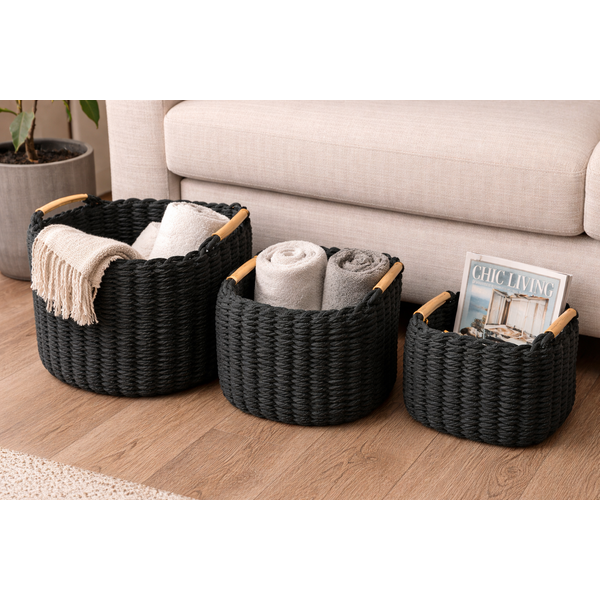 STORAGE BASKET SET Boxes - Baskets STORAGE BASKET SET Boxes - Baskets