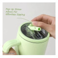 Thermo Cup with Foldable Straw 1200ML Isothermal - Thermos Thermo Cup with Foldable Straw 1200ML Isothermal - Thermos