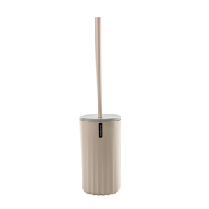 Toilet Brush "Lines" Beige Bins