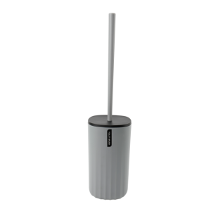 Toilet Brush "Lines" Grey Bins