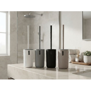 Toilet Brush "Lines" GREY Bins