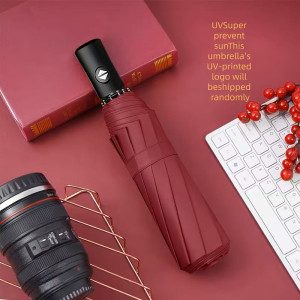 Umbrella Folding "Unisex" RED Women's Umbrellas