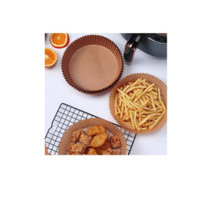 Αντικολλητικά Χαρτιά για Air Fryer 50Τεμ Εργαλεία Κουζίνας