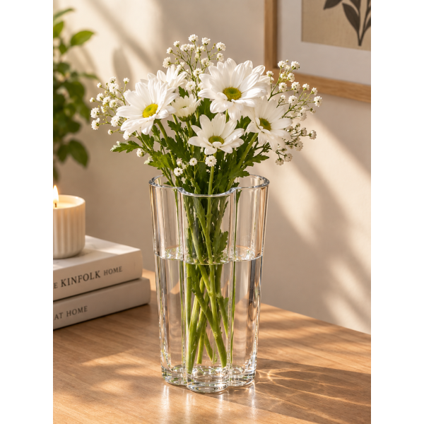 Βάζο Γυάλινο LITO Short 10x25cm Βάζα Βάζο Γυάλινο LITO Short 10x25cm Βάζα