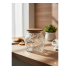 Βάζο Γυάλινο με Ξύλινο Καπάκι NAXOS 600ml