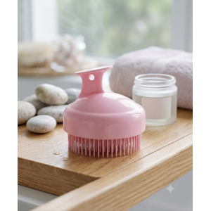 Βούρτσα Σιλικόνης Μασάζ CARE PINK Προϊόντα Προσωπικής Φροντίδας