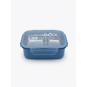 Ισοθερμικό Φαγητοδοχείο INOX 2 Θέσεων Σετ Lunch BLUE Ισοθερμικά - Θερμός  