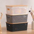 Κουτί Οργάνωσης Cubes με Bamboo Καπάκι GREY Κουτιά - Καλάθια