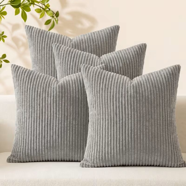Μαξιλάρι Colori 45x45cm GREY Μαξιλάρια - Πουφ - Μαξιλάρες