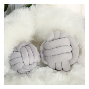 Μαξιλάρι Knot Ball 20cm GREY