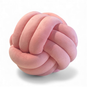 Μαξιλάρι Knot Ball 20cm PINK Μαξιλάρια - Πουφ - Μαξιλάρες