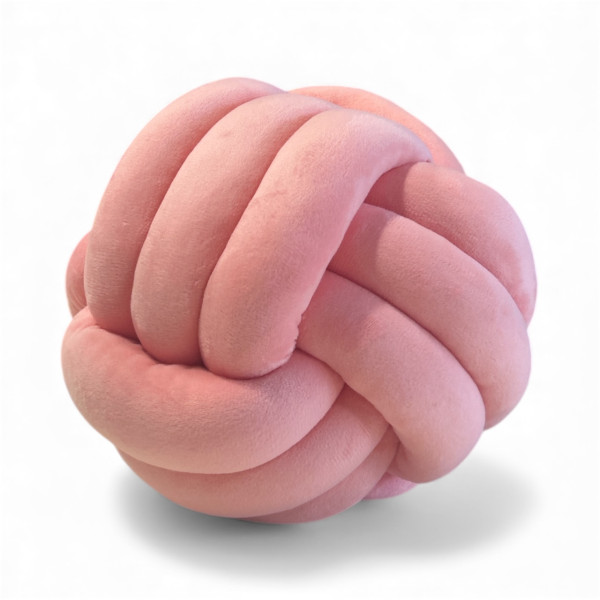 Μαξιλάρι Knot Ball 20cm PINK Μαξιλάρια - Πουφ - Μαξιλάρες