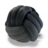 Μαξιλάρι Knot Ball 27cm BLACK