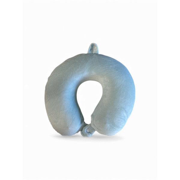 Μαξιλάρι Ταξιδίου “Velvet” Light Blue Μαξιλάρια - Πουφ - Μαξιλάρες