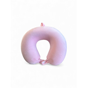 Μαξιλάρι Ταξιδίου “Velvet” Pink Μαξιλάρια - Πουφ - Μαξιλάρες