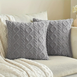 Μαξιλάρι “Boho” 42x42cm GREY Μαξιλάρια - Πουφ - Μαξιλάρες
