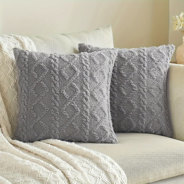 Μαξιλάρι “Boho” 42x42cm GREY Μαξιλάρια - Πουφ - Μαξιλάρες