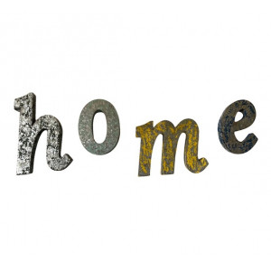 Μεταλλικά Γράμματα "Home" ΔΙΑΚΟΣΜΗΣΗ