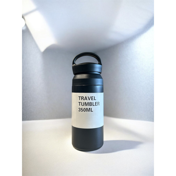 Μπουκάλι Θερμός 350ML OLYMPOS Black Ισοθερμικά - Θερμός  