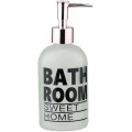 Ντισπένσερ Γυάλινο "Bathroom" 410ml CLEAR Αξεσουάρ Μπάνιου
