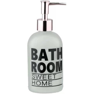 Ντισπένσερ Γυάλινο "Bathroom" 410ml CLEAR Αξεσουάρ Μπάνιου