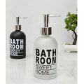 Ντισπένσερ Γυάλινο "Bathroom" 410ml CLEAR Αξεσουάρ Μπάνιου