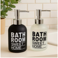 Ντισπένσερ Γυάλινο "Bathroom" 410ml CLEAR Αξεσουάρ Μπάνιου