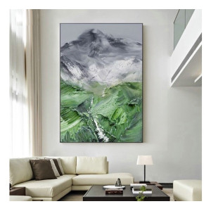 Πινακας Ζωγραφικης Mountain 80X100 Πίνακες Ζωγραφικής
