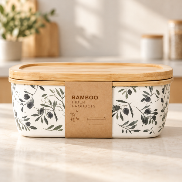 Ψωμιέρα Fiber Bamboo C Εργαλεία Κουζίνας