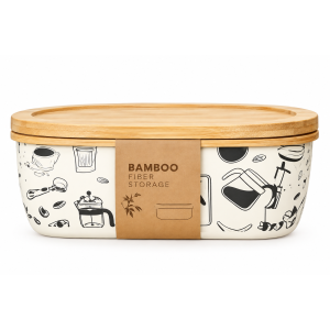 Ψωμιέρα Fiber Bamboo E Εργαλεία Κουζίνας