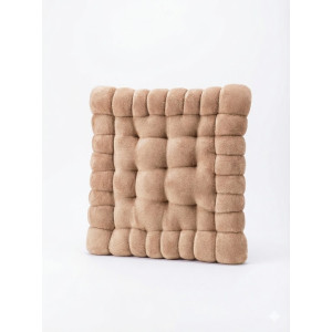 “Biscuit” Cushion BEIGE Pillows - Pouf - Floor Cushions